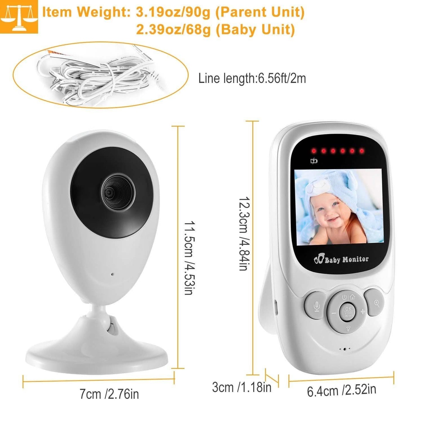 Video Baby with Digital Camera Infrared Night Viion DailySale