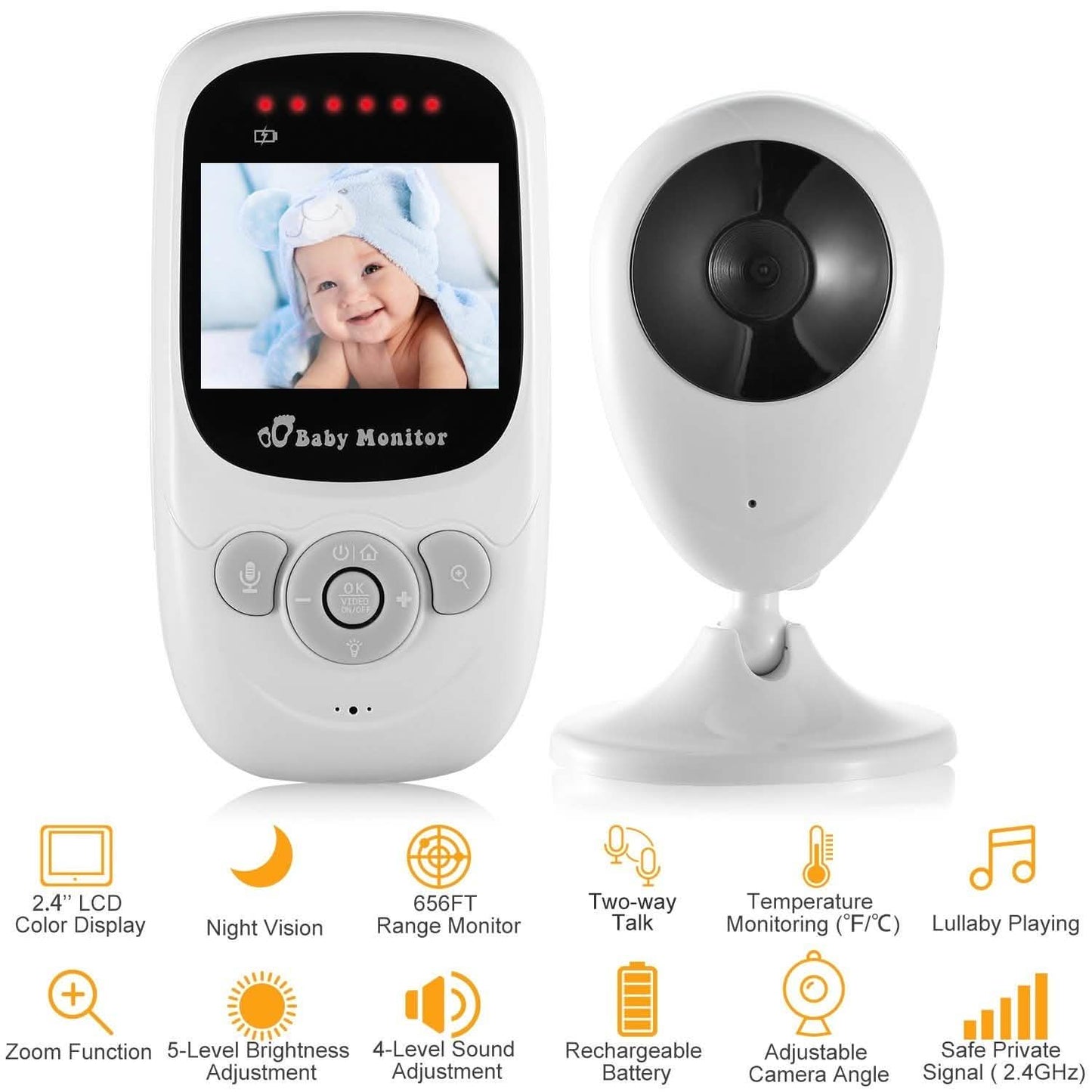 Video Baby with Digital Camera Infrared Night Viion DailySale