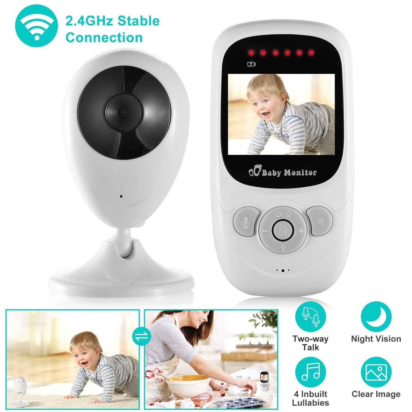 Video Baby with Digital Camera Infrared Night Viion DailySale