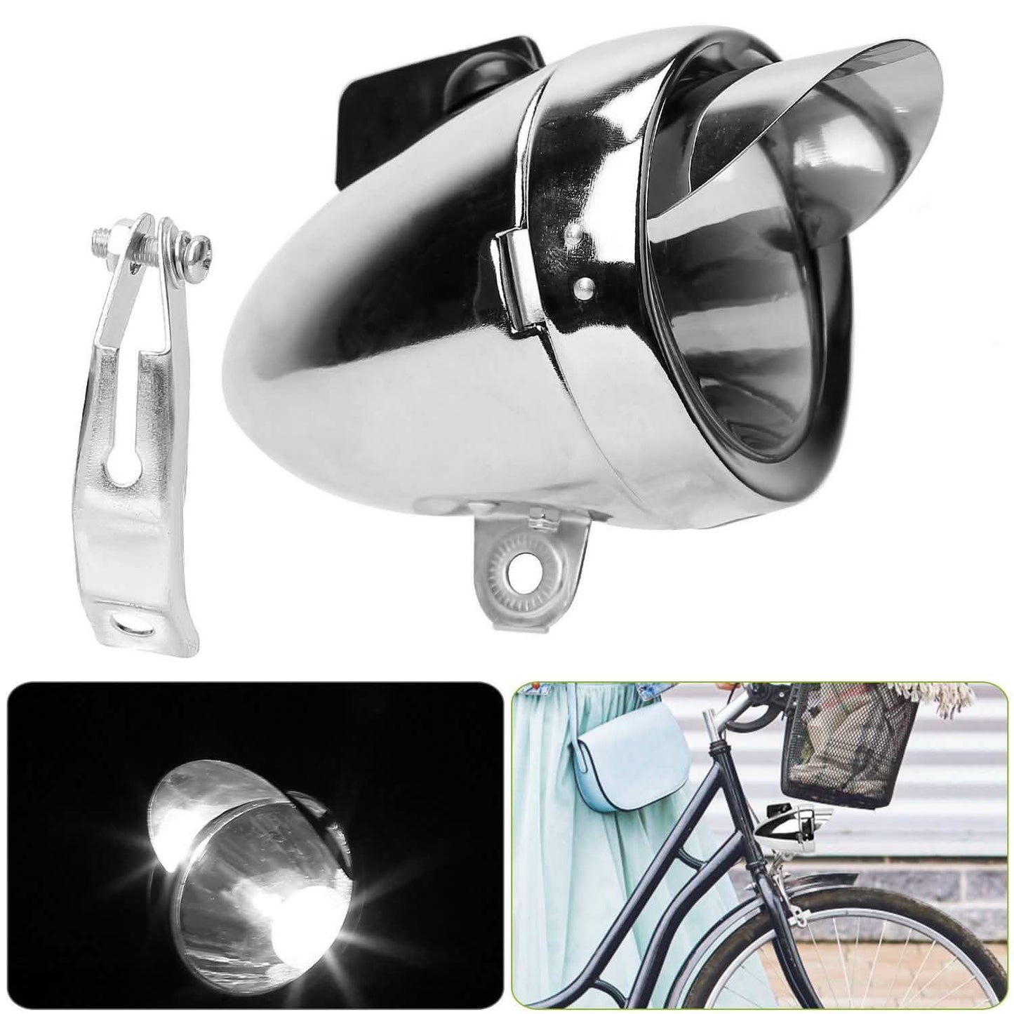 Vintage Bicycle Front Headlight DailySale