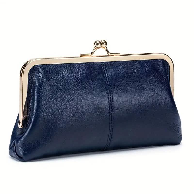 Vintage Chic Leather Clutch Lady Purse DailySale