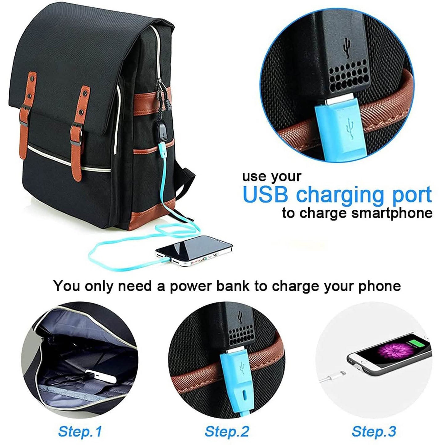 Vintage Laptop Backpack DailySale