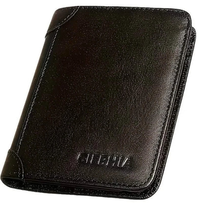 Vintage Style Men's RFID Blocking Wallet Large Capacity with Multiple Card Slots DailySale