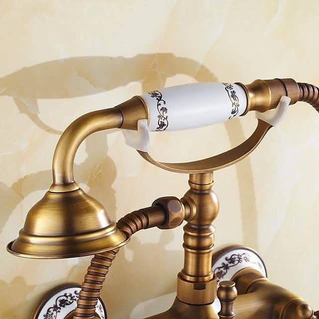 Vintage Style Rainfall Shower Faucet Set DailySale