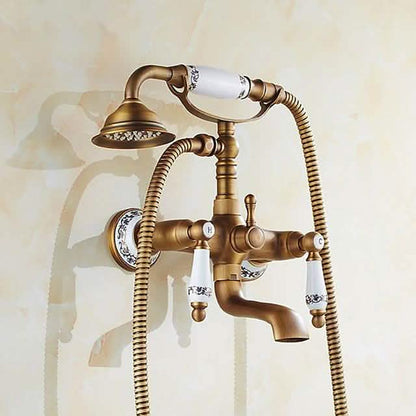 Vintage Style Rainfall Shower Faucet Set DailySale