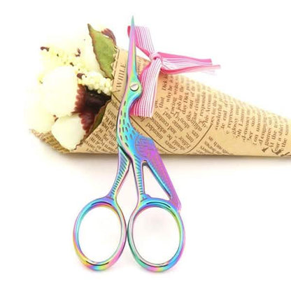 Vintage Style Stork Crane Scissors DailySale
