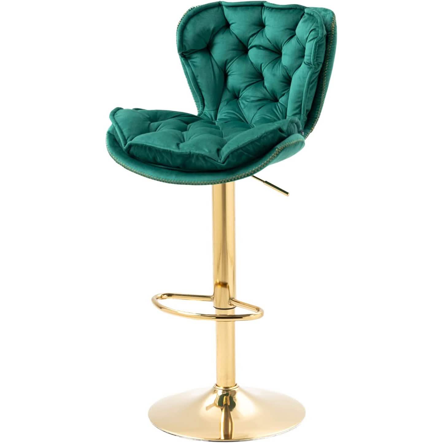 Vintage Swivel Velvet Bar Stools DailySale