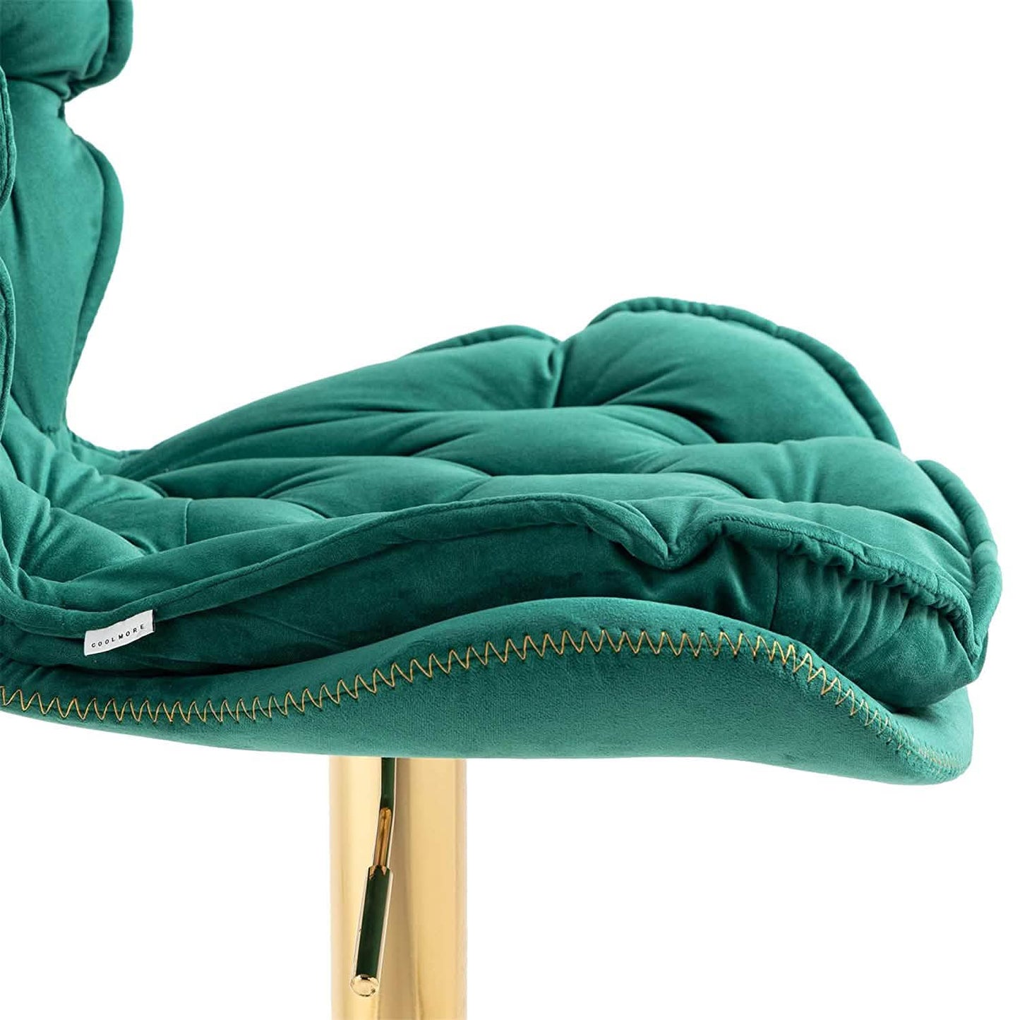 Vintage Swivel Velvet Bar Stools DailySale