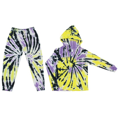 Vintage Tie-Dye Hoodie and Jogger Sets DailySale