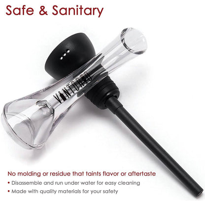 Vintorio Wine Aerator Pourer - Premium Aerating Pourer and Decanter Spout DailySale