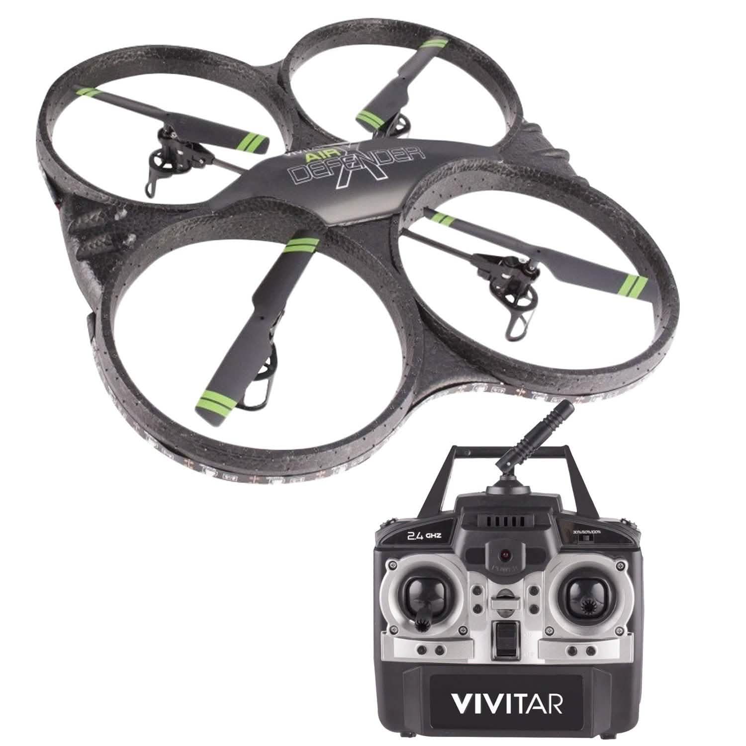 Vivitar DRC-330 Air Defender Quadcopter Camera Drone DailySale