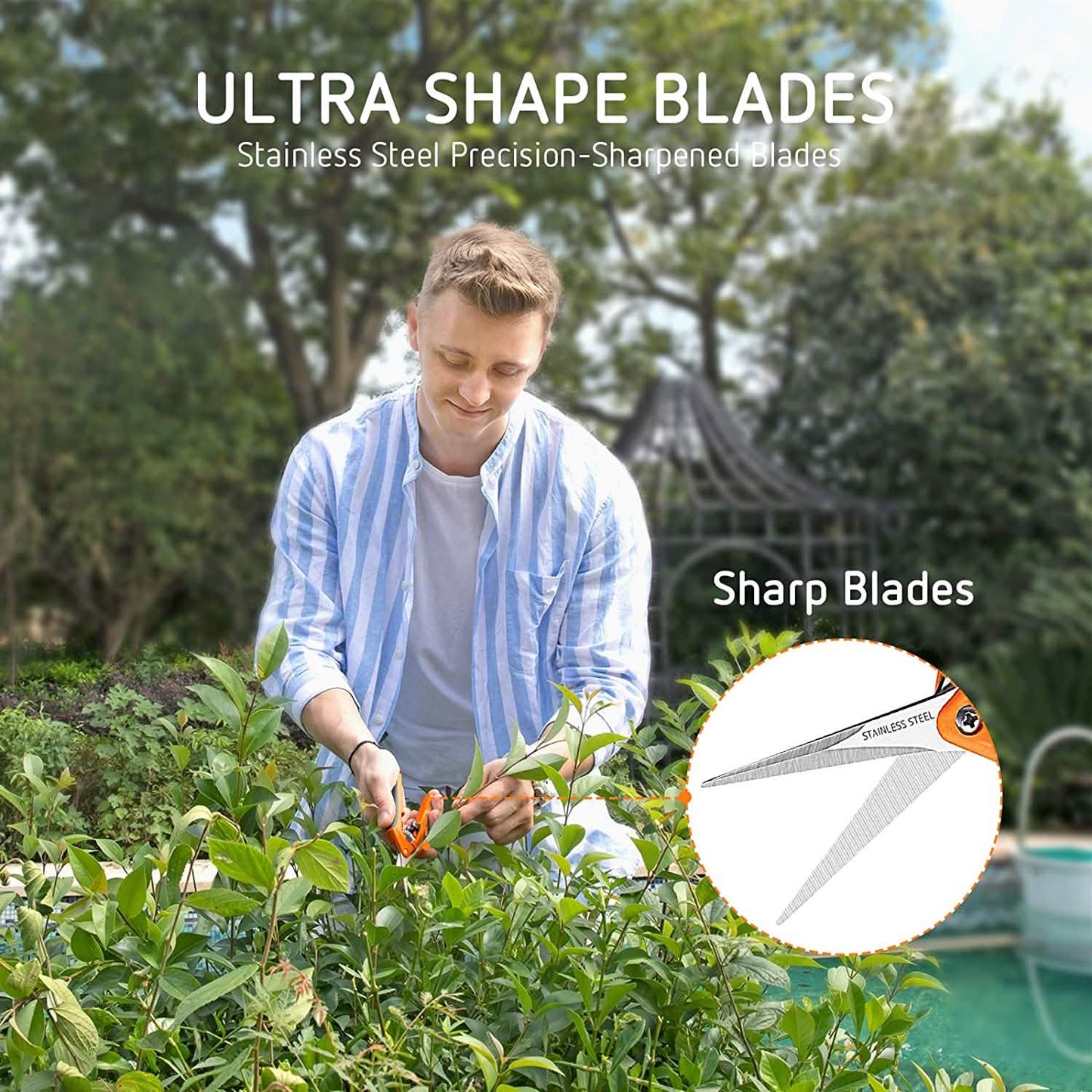 VIVOSUN Gardening Hand Pruner DailySale