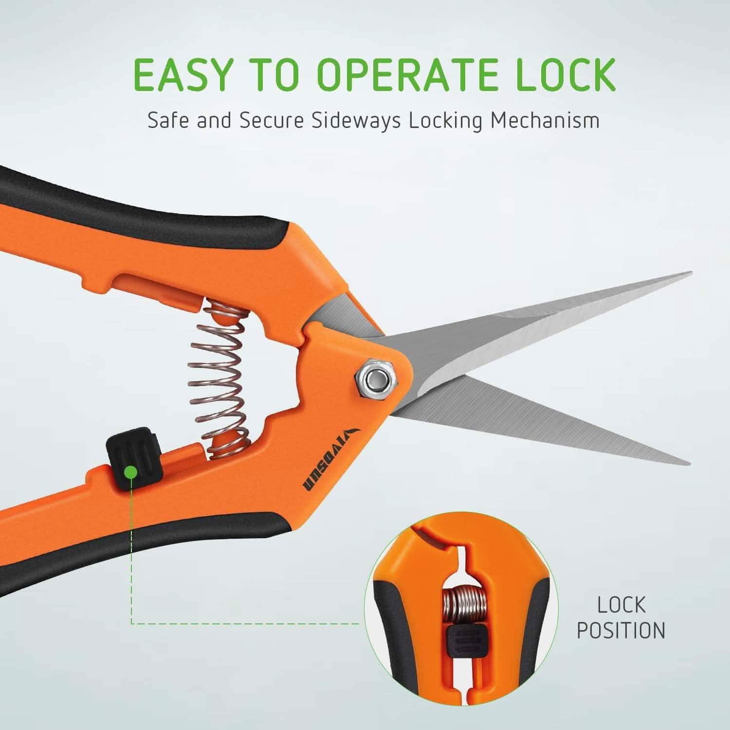VIVOSUN Gardening Hand Pruner DailySale