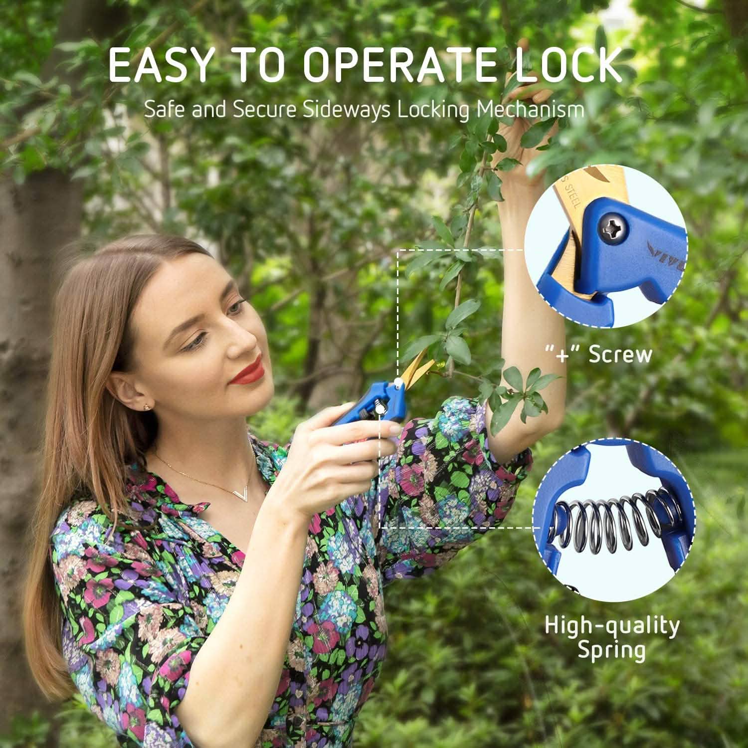 VIVOSUN Gardening Hand Pruner DailySale