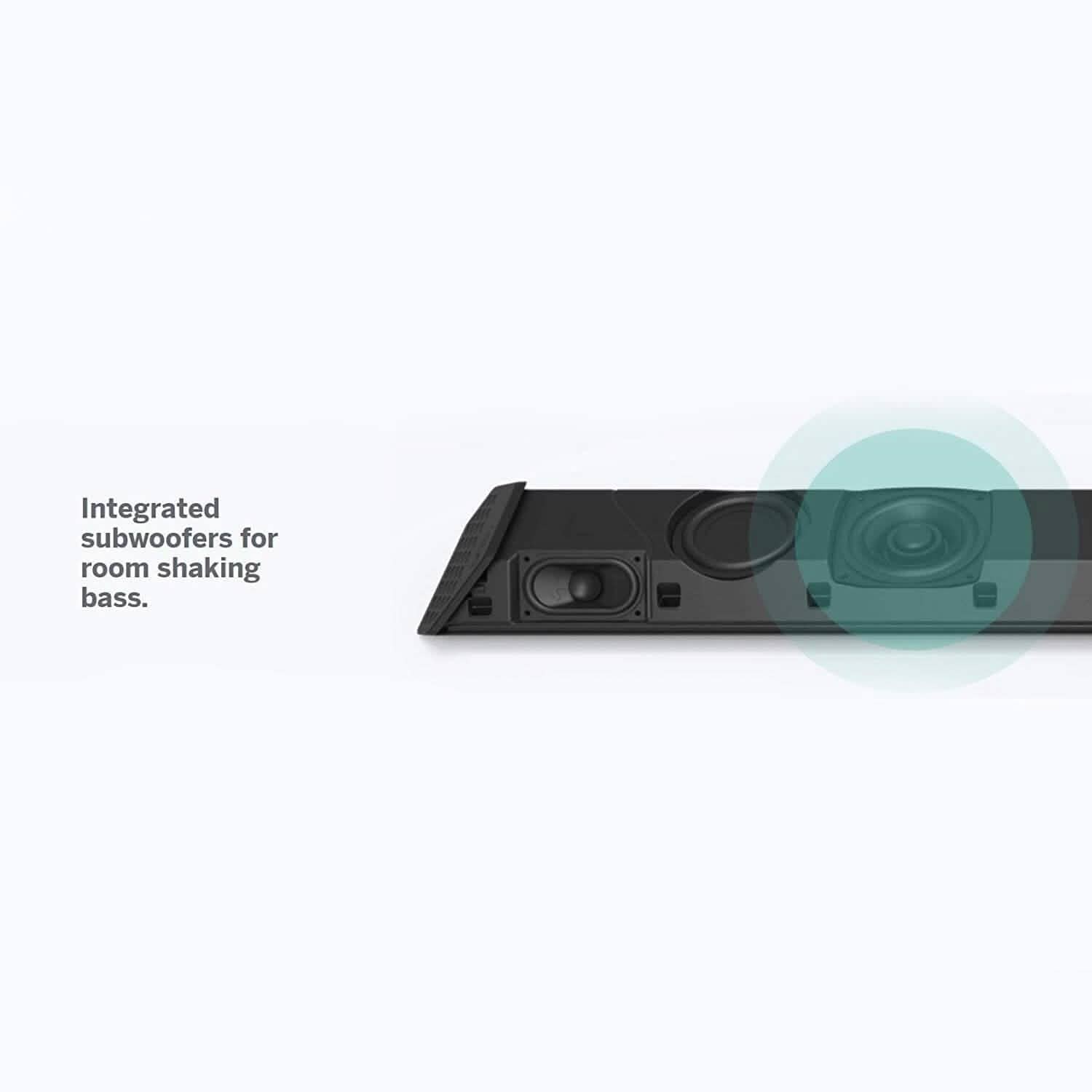 Vizio 36" 2.1 Channel Soundbar with Built-in Dual Subwoofers (Refurbished) DailySale