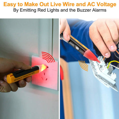 Voltage Tester Detector Pen Non-Contact with Flashlight DailySale