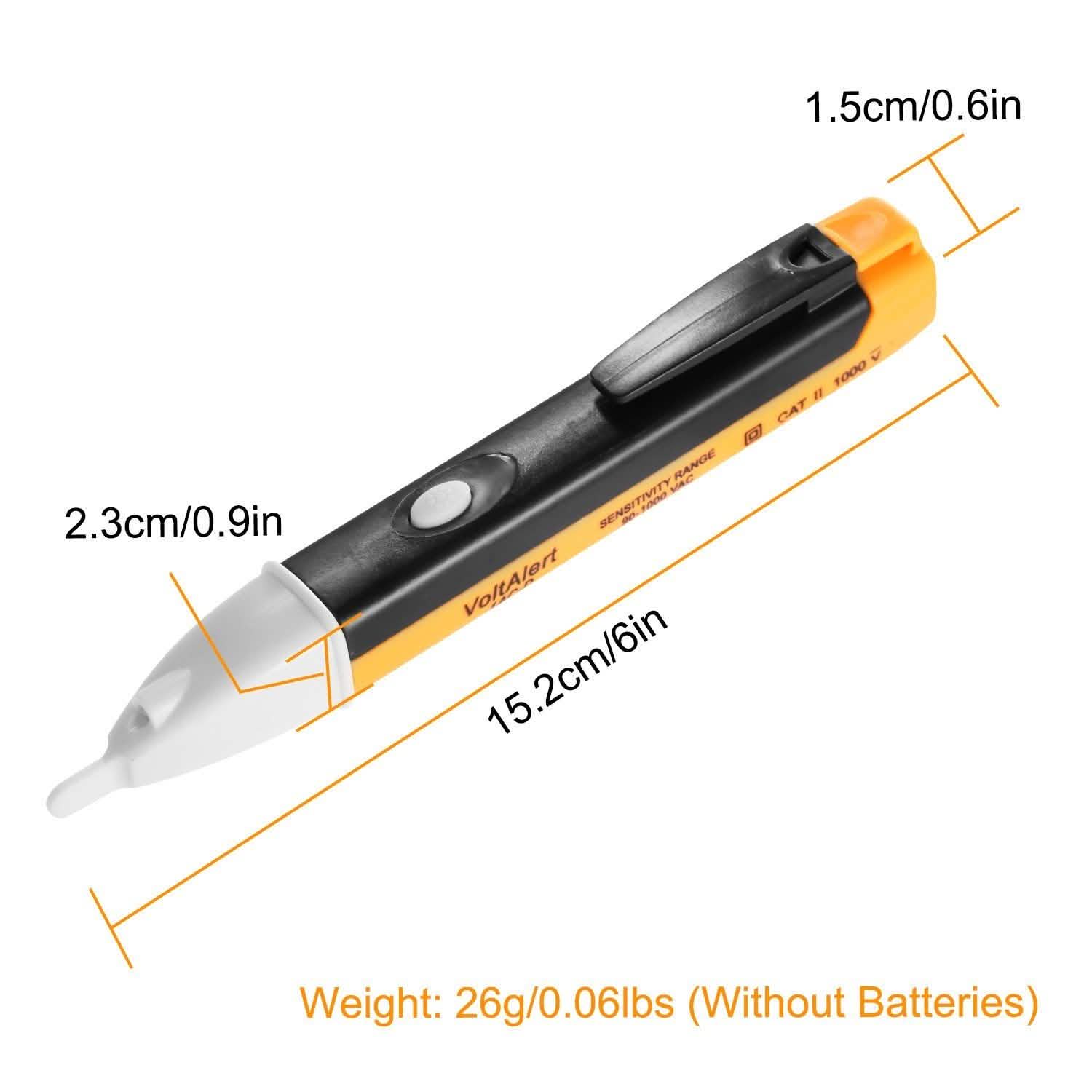 Voltage Tester Detector Pen Non-Contact with Flashlight DailySale