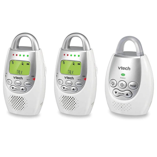 VTech BA72212GY Audio Baby Monitor with 2 Parent Units DailySale