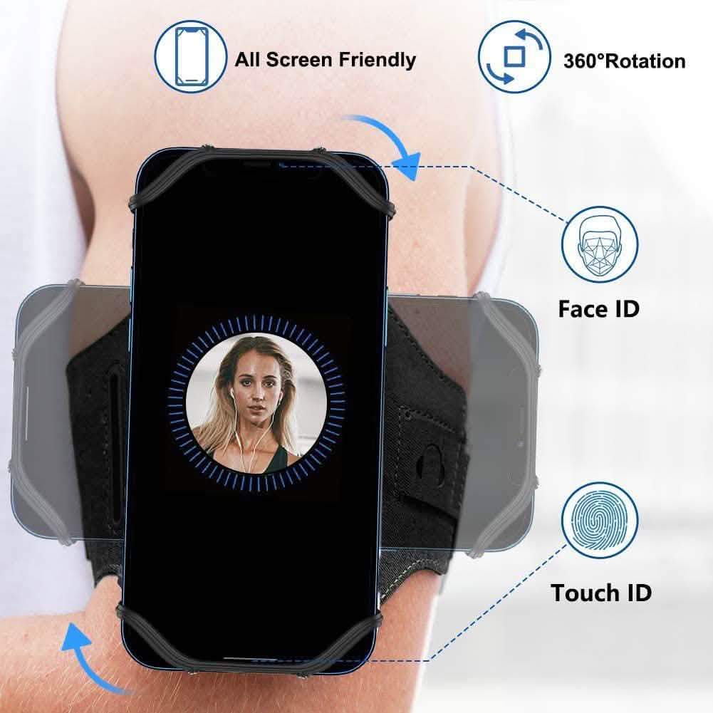 VUP Running Armband with Key Holder Phone DailySale