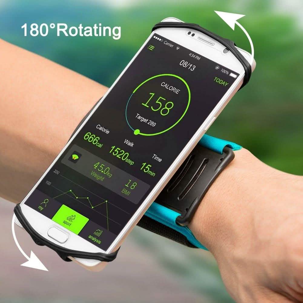 VUP Wristband Phone Holder, 180¬∞ Rotatable - Assorted Colors DailySale