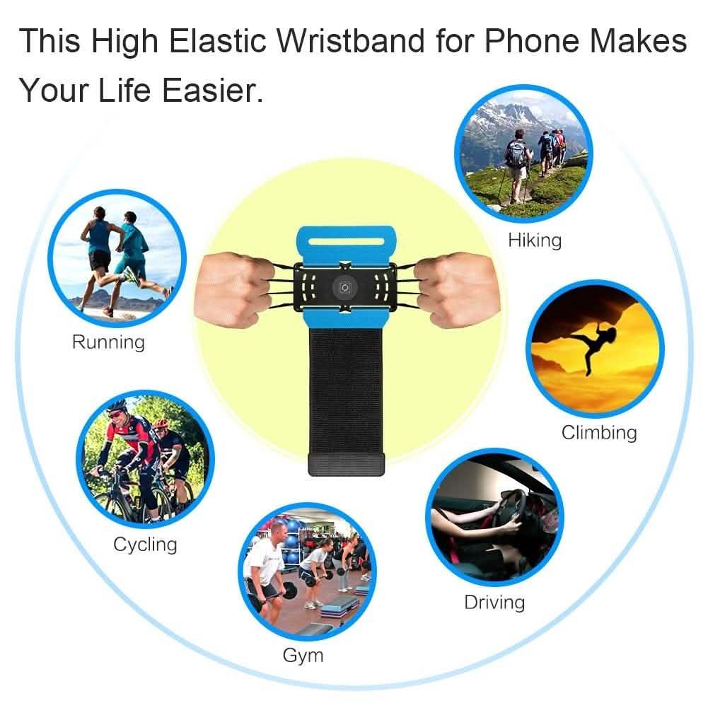 VUP Wristband Phone Holder, 180¬∞ Rotatable - Assorted Colors DailySale
