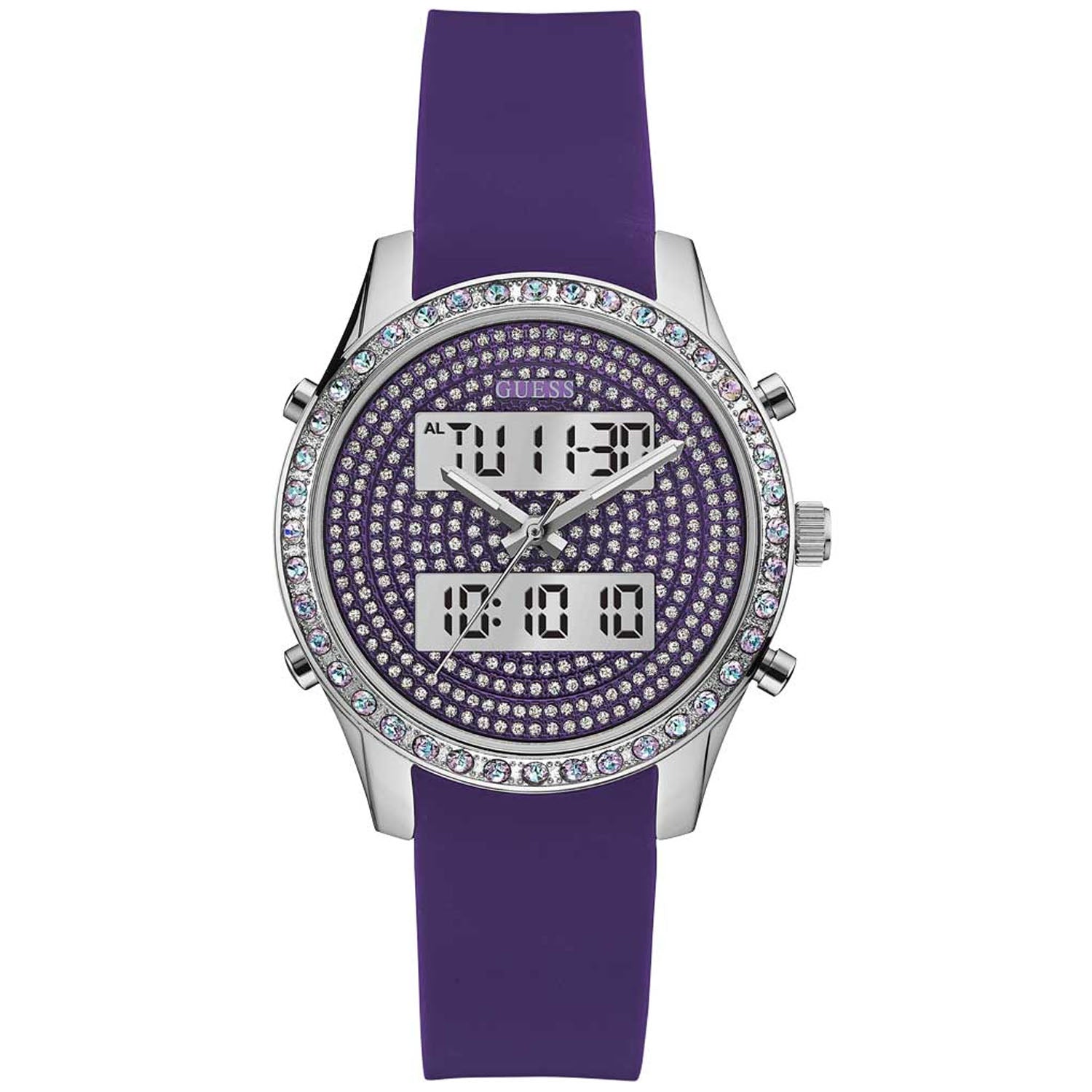 Guess Women's Digital Crystals Bids.com