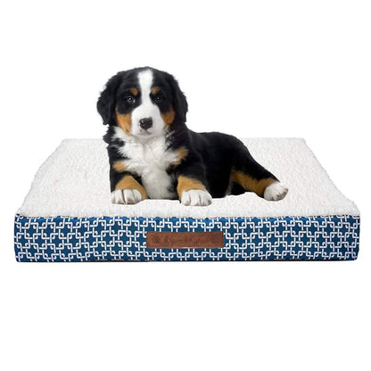 Wags & Whiskers Memory Foam Pet Bed - Assorted Styles DailySale