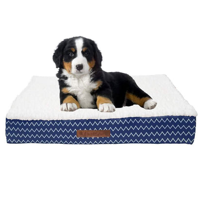 Wags & Whiskers Memory Foam Pet Bed - Assorted Styles DailySale