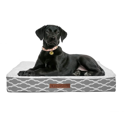 Wags & Whiskers Memory Foam Pet Bed - Assorted Styles DailySale