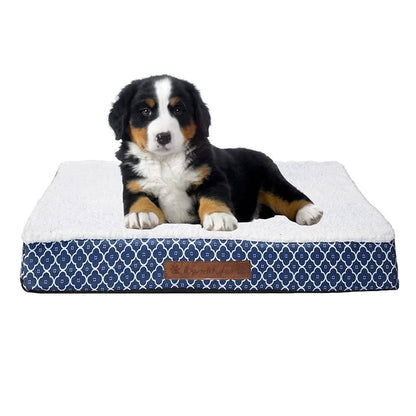 Wags & Whiskers Memory Foam Pet Bed - Assorted Styles DailySale