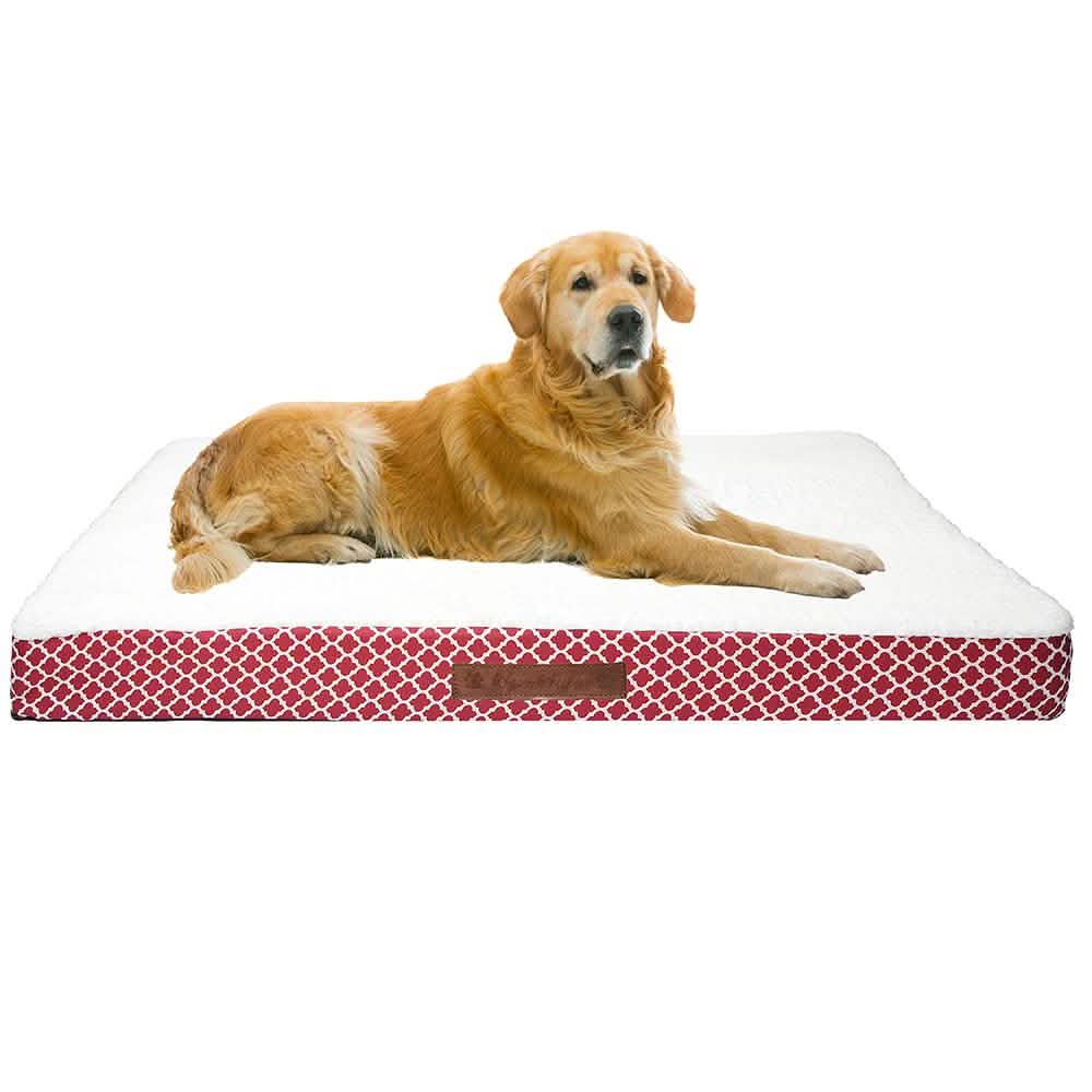 Wags & Whiskers Memory Foam Pet Bed - Assorted Styles DailySale