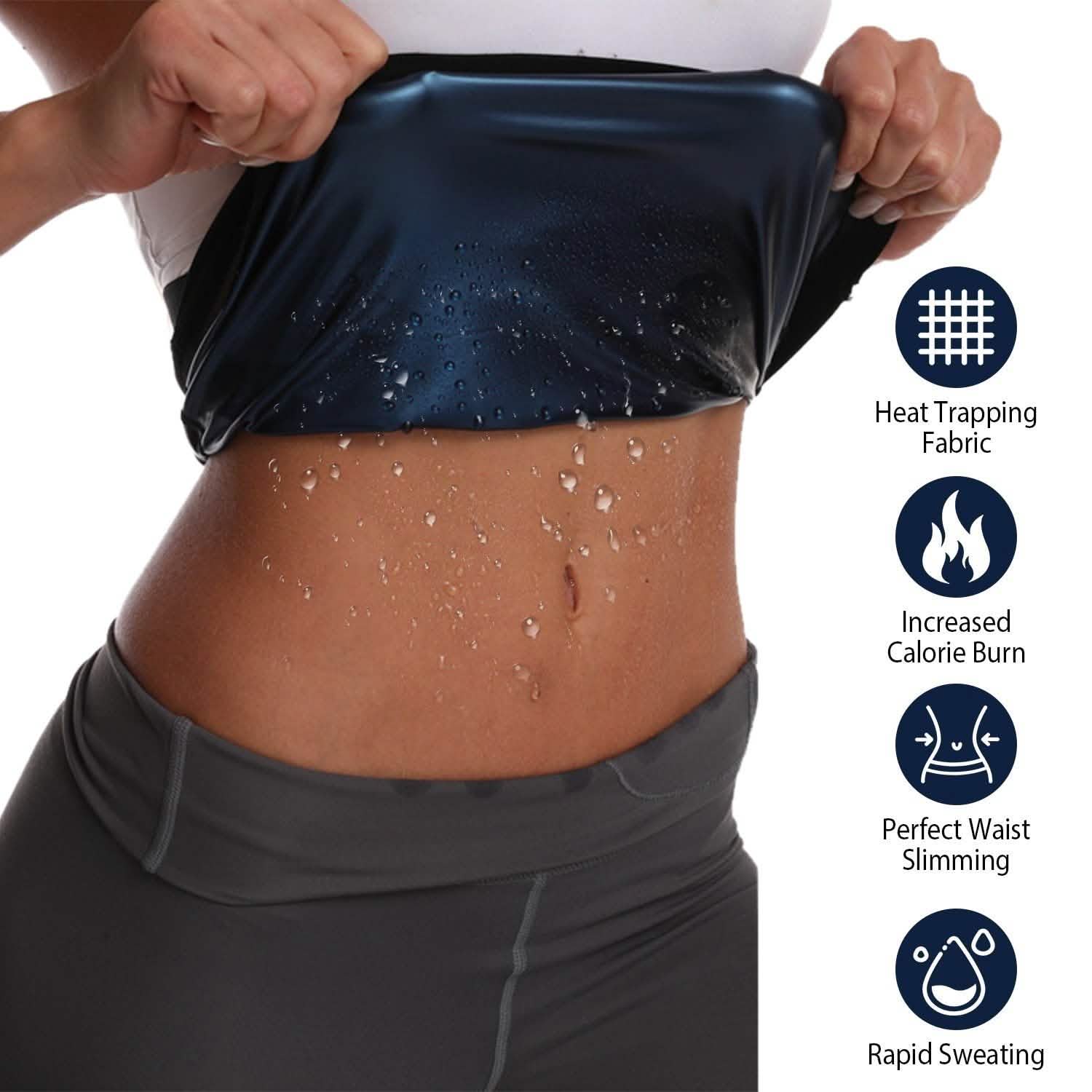 Waist Trimmer Women Sauna Sweat Wraps Waist Slimming Trainer Belt DailySale