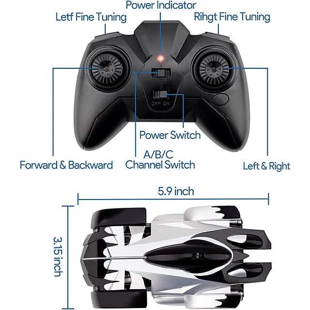 Wall Climbing Remote Control Car DailySale
