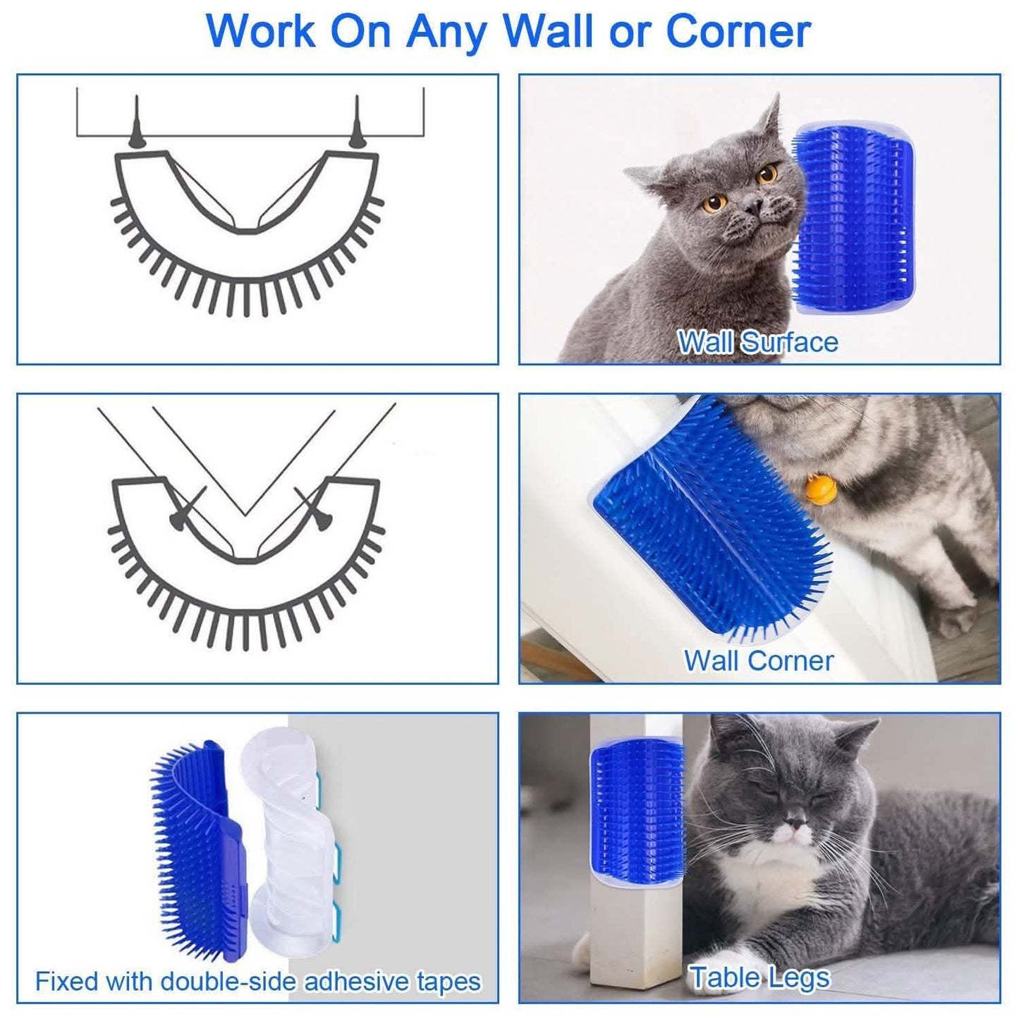 Wall Corner Massage Comb DailySale