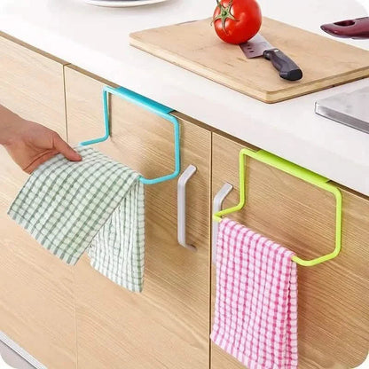 Wall Hanging Towel Hanger For Kitchen Toilet Cabinet Door and Bathroom DailySale