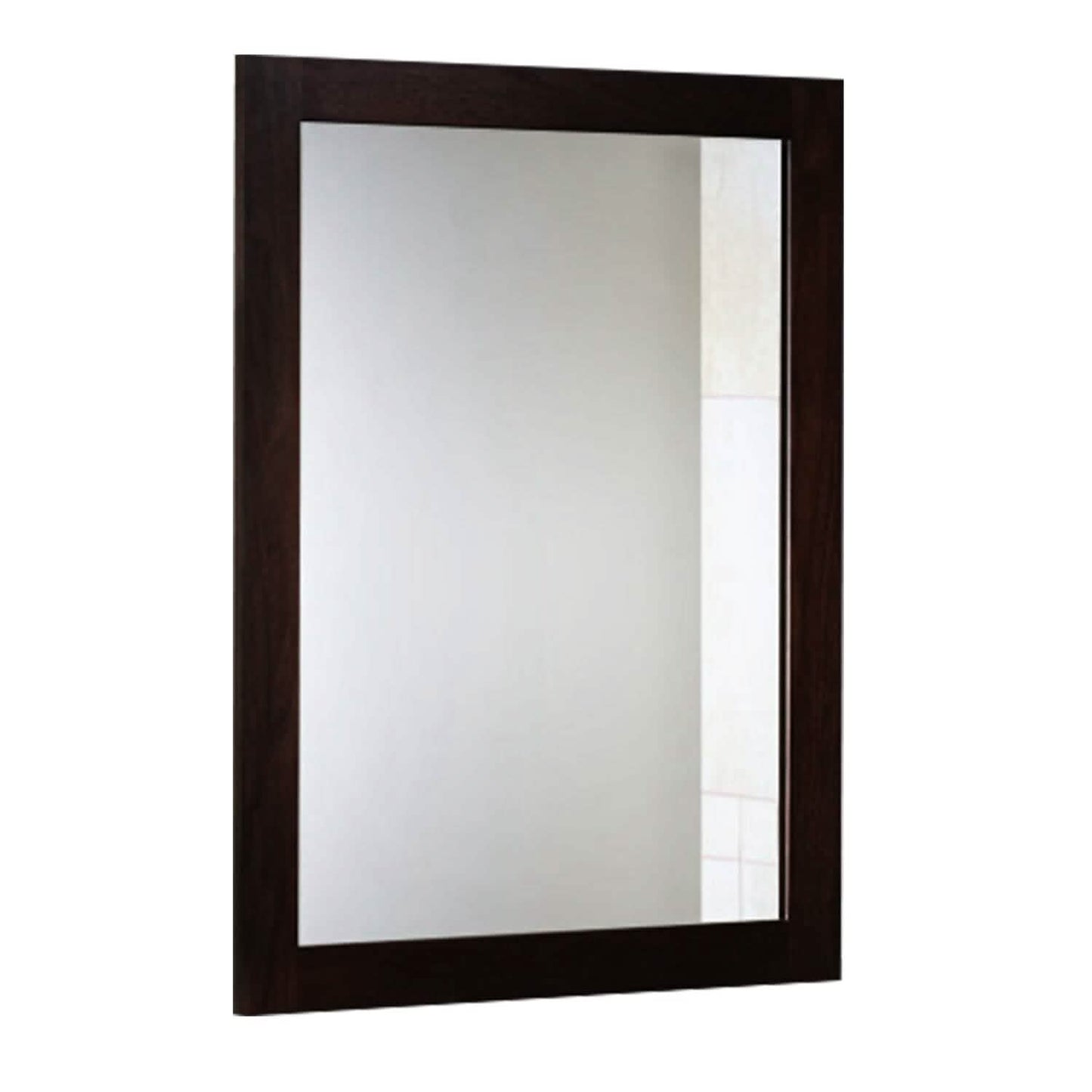 Wall Mount Mirror Wood-Like Frame Rectangle Modern Hanging Mirror DailySale