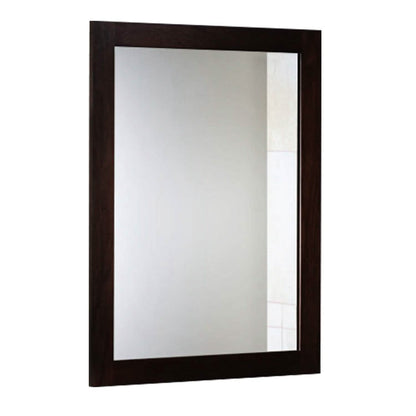 Wall Mount Mirror Wood-Like Frame Rectangle Modern Hanging Mirror DailySale