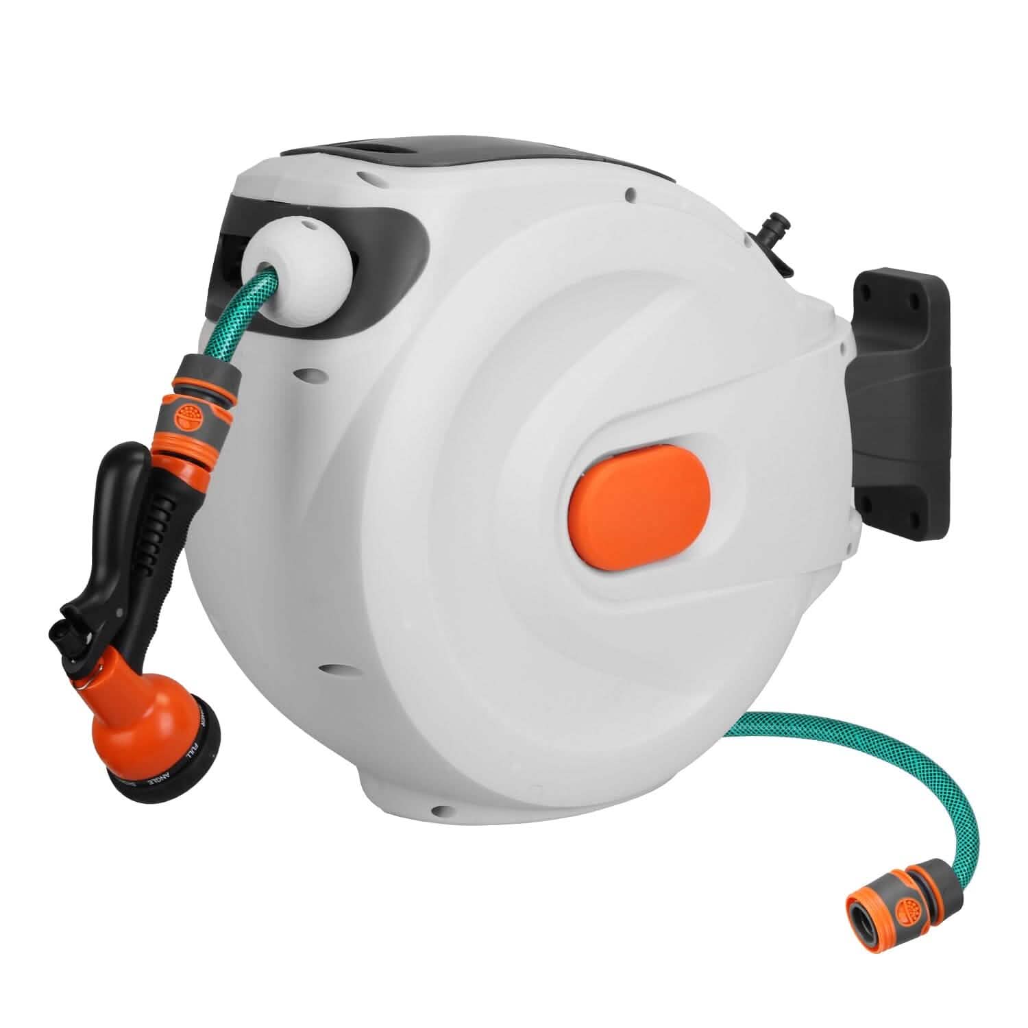 Wall Mounted Automatic Retractable Garden Hose Reel DailySale
