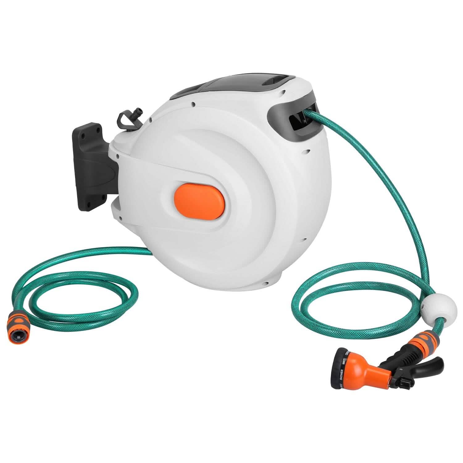 Wall Mounted Automatic Retractable Garden Hose Reel DailySale
