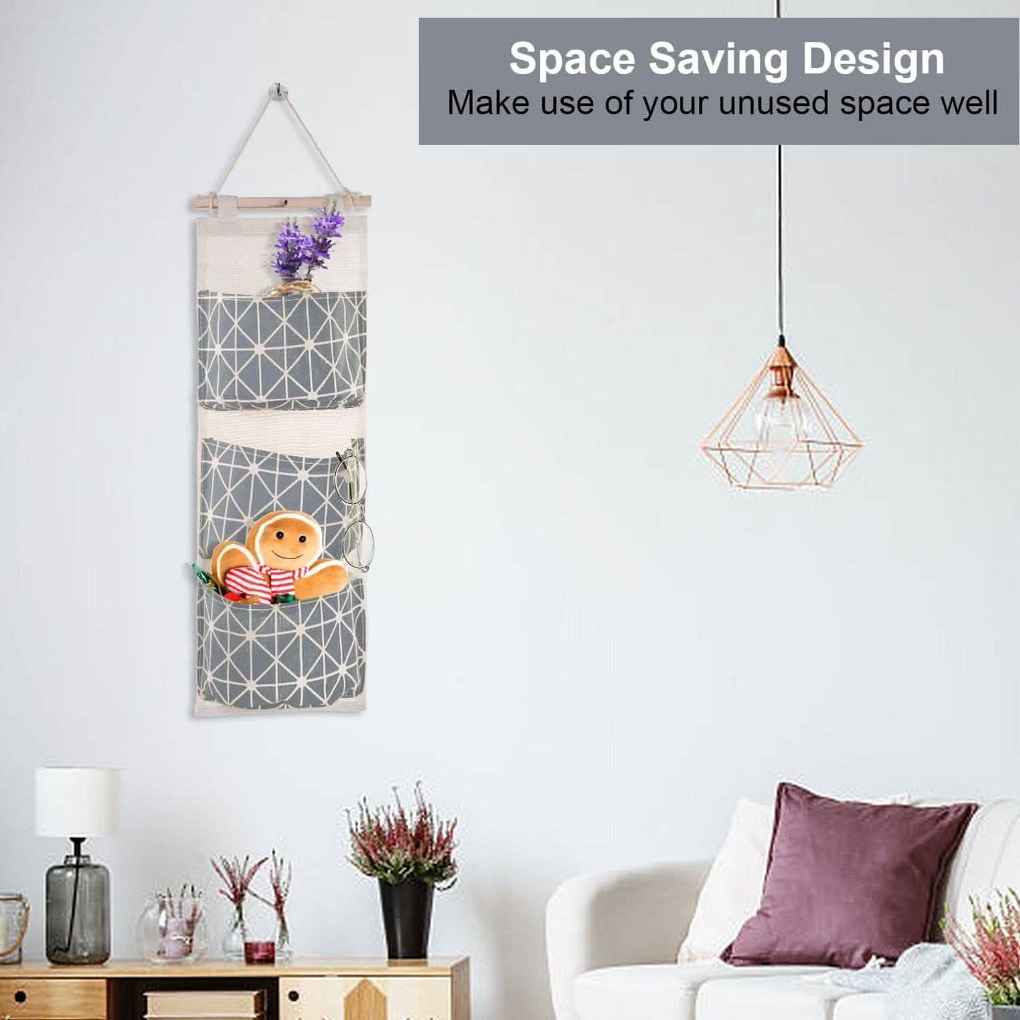 Wall Mounted Storage Bag Door Closet DailySale