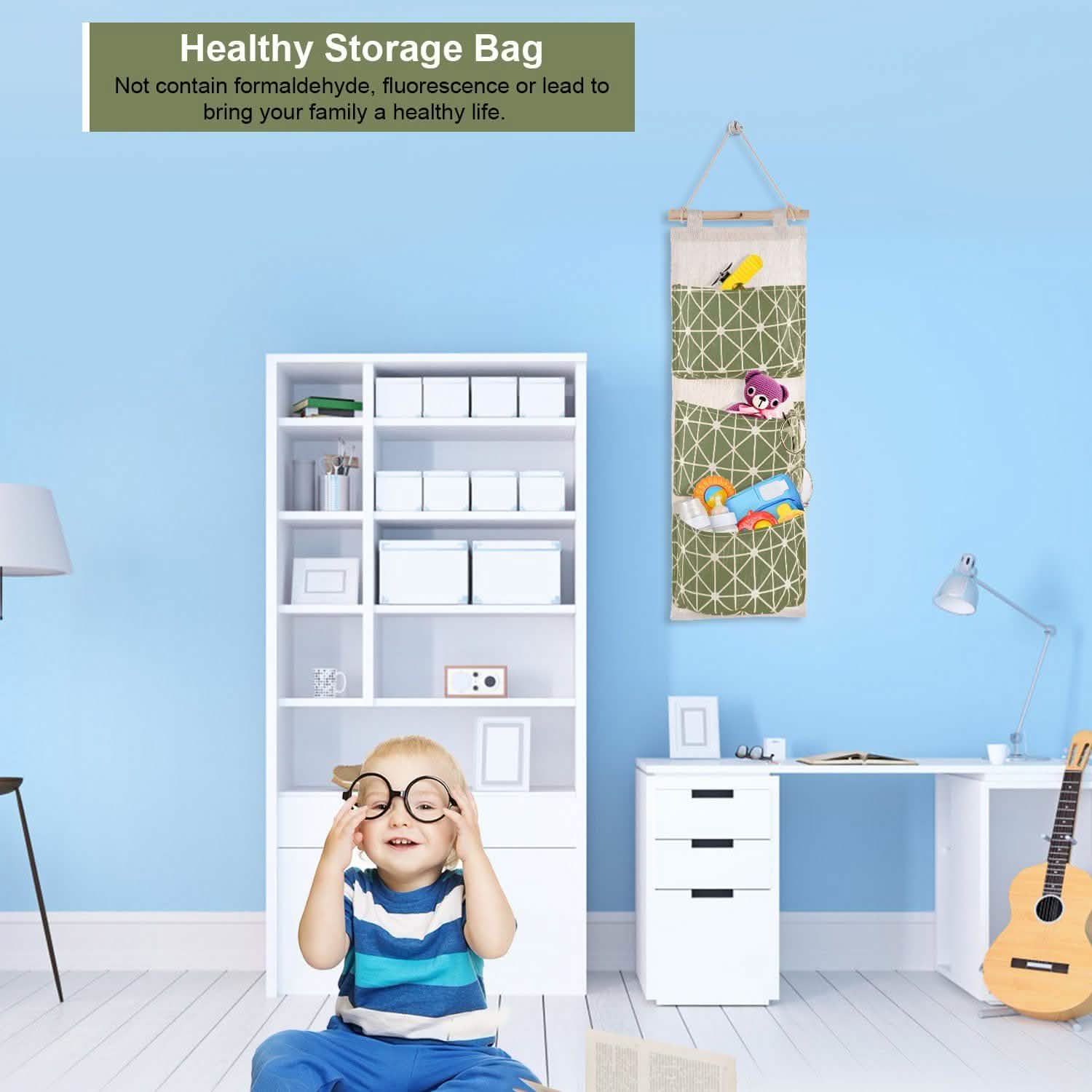 Wall Mounted Storage Bag Door Closet DailySale
