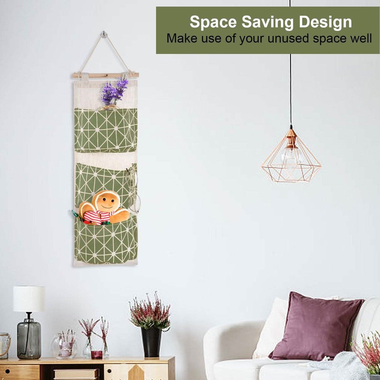 Wall Mounted Storage Bag Door Closet DailySale