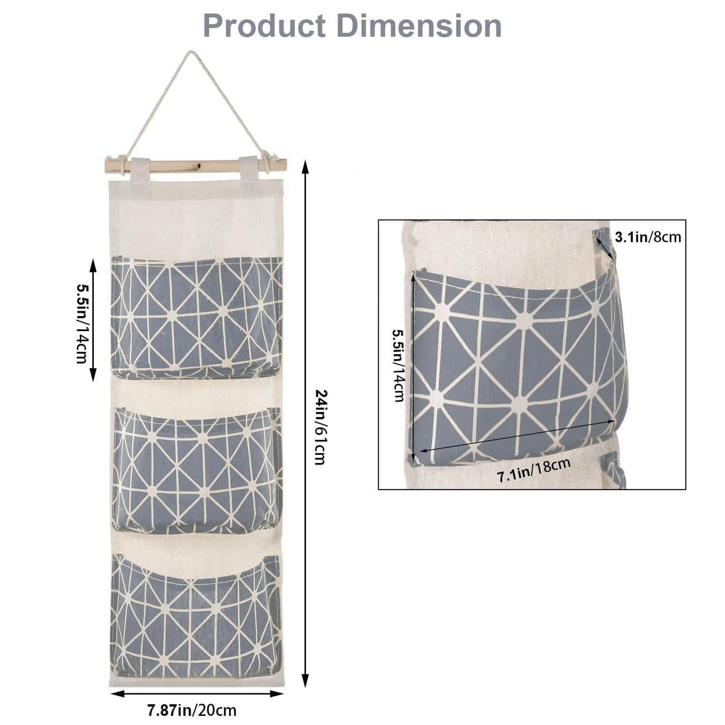 Wall Mounted Storage Bag Door Closet DailySale