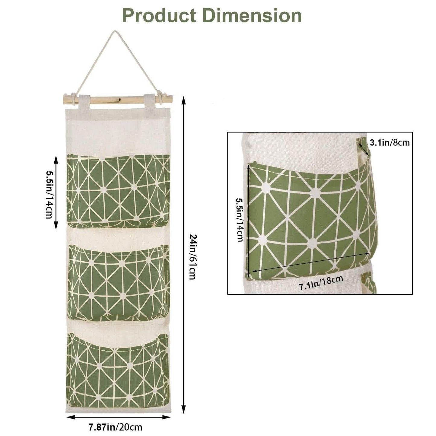 Wall Mounted Storage Bag Door Closet DailySale