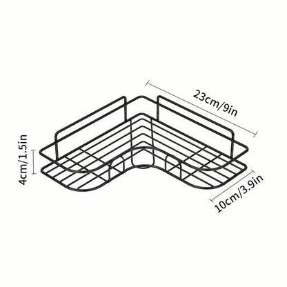 Wall-Mounted Storage For Toilet, Bathroom Shampoo Lotion Cosmetic Storage Rack DailySale