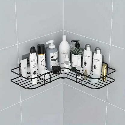 Wall-Mounted Storage For Toilet, Bathroom Shampoo Lotion Cosmetic Storage Rack DailySale
