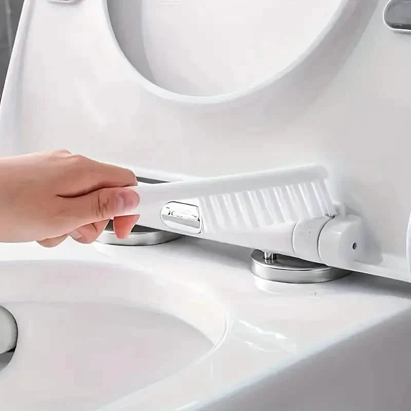 Wall-Mounted Toilet Brush Holder with Long Handle DailySale