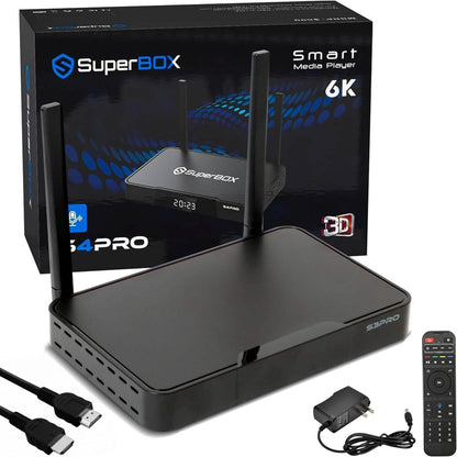WALLECOM 2023 Latest S4 PRO Smart TV Box  (Refurbished) DailySale