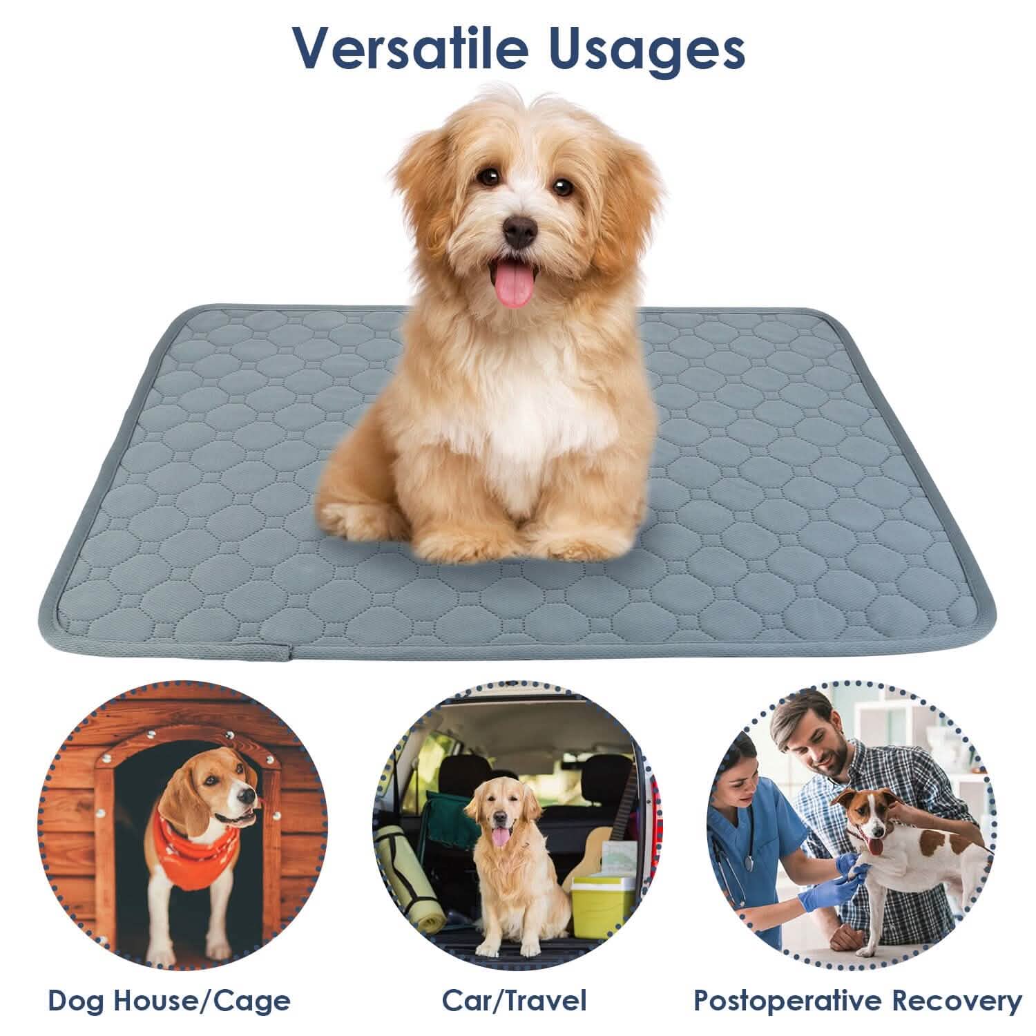 Washable Dog Pee Pad Reusable Puppy Potty Training Pads DailySale