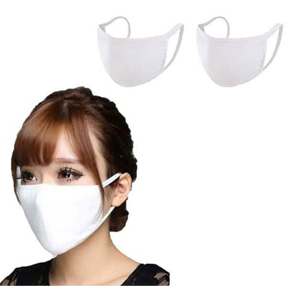 Washable & Resuable 2 Ply Cotton Fabric Face Mask With Elastic Earloop DailySale